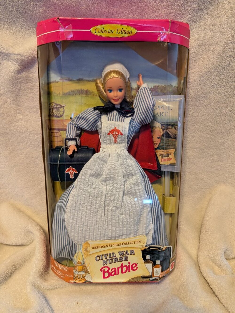 NIB 1995 Collector Edition Civil War Nurse Barbie #14612